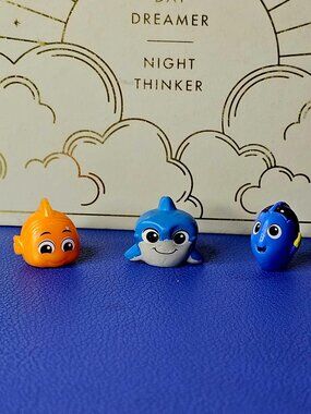 Series 1,2&3 Finding Nemo Disney Squish'alots Trio (Nemo, Bruce, Dory)